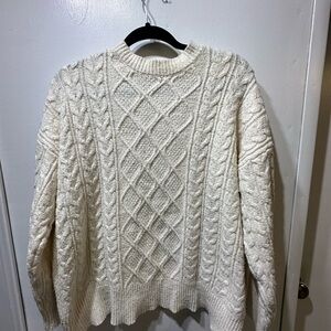 Ardene Soft Knit Sweater in Cream